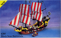 LEGO Black Seas Barracuda (Dark Shark) (6285-1) set