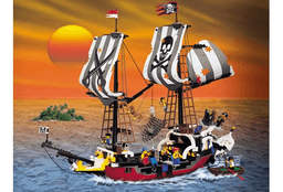 LEGO Pirate Battle Ship {Red Beard Runner Reissue} (6290-1) set