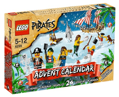LEGO Advent Calendar 2009, Pirates (6299-1) set, 2009