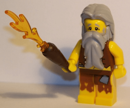 LEGO Advent Calendar 2009, Pirates (Day 11) - Castaway (6299-12) set, 2009
