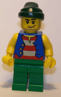 LEGO Advent Calendar 2009, Pirates (Day 19) - Pirate (6299-20) set, 2009