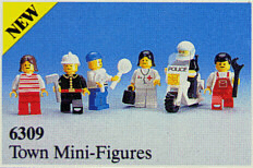 LEGO Town Mini-Figures (6309-1) set, 1988