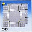 LEGO Cross-Road Plates (6313-1) set, 1986