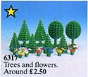 LEGO Trees and Flowers (6317-1) set, 1988