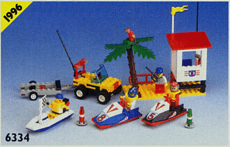 LEGO Wave Jump Racers (6334-1) set, 1996