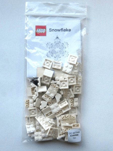 LEGO LEGO Brand Store Exclusive Build - Snowflake (6349566-1) set, 2019