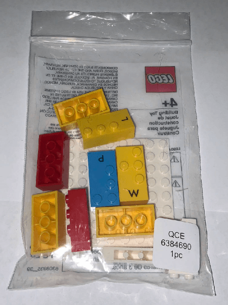 LEGO LEGO Play Day 2021 - Braille Bricks polybag (6384690-1) set, 2021