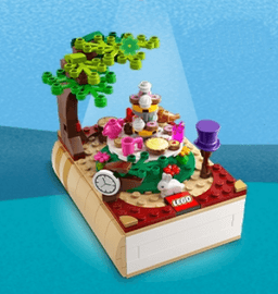 LEGO Bricktober Fairy Tale Set 4/4 - Alice's Adventure in Wonderland (2021 Toys "R" Us Exclusive) (6384694-1) set