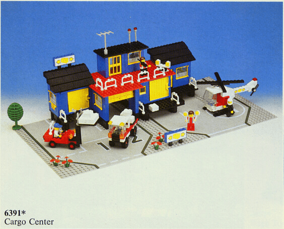 LEGO Cargo Center (6391-1) set, 1984