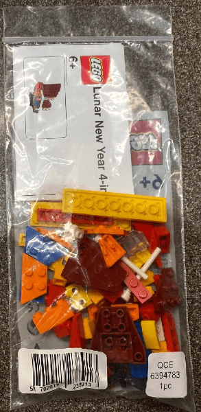 LEGO LEGO Brand Store Exclusive Build - Lunar New Year 4-in-1 Builds (6394783-1) set, 2021