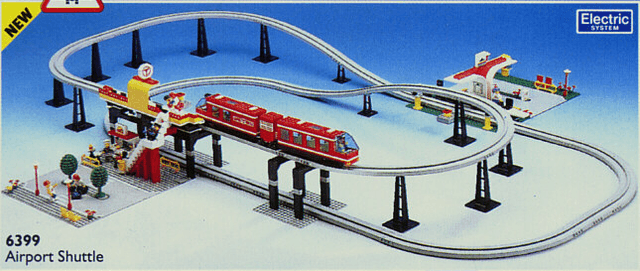 LEGO Airport Shuttle (6399-1) set, 1990