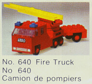 LEGO Fire Truck (640-1) set