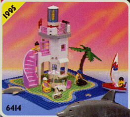 LEGO Dolphin Point (6414-1) set, 1995