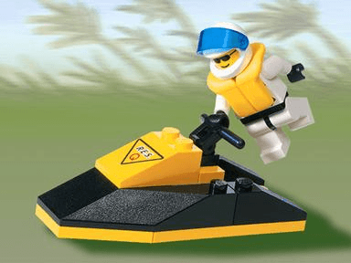 LEGO Res-Q Jet-Ski (6415-1) set, 1998