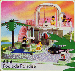 LEGO Poolside Paradise (6416-1) set, 1992