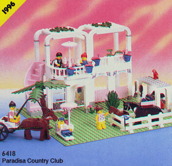 LEGO Country Club (6418-1) set, 1996