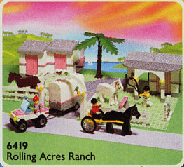 LEGO Rolling Acres Ranch (6419-1) set, 1992