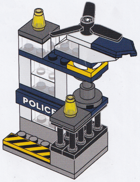 LEGO Police Station (6422236-1) set, 2022