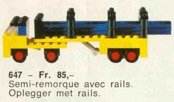 LEGO Lorry with Rails (647-1) set