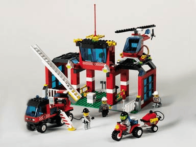 LEGO Fire Fighters' HQ (6478-1) set, 2000