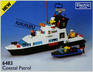 LEGO Coastal Patrol (6483-1) set, 1994