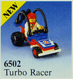 LEGO Turbo Racer (6502-1) set, 1987