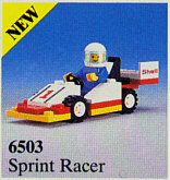 LEGO Sprint Racer (6503-1) set, 1988