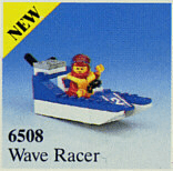 LEGO Wave Racer (6508-1) set, 1990