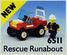 LEGO Rescue Runabout (6511-1) set, 1992