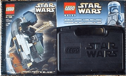 LEGO Jango Fett's Slave I (Set 7153) with Carrying Case (65153-1) set, 2002