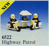 LEGO Highway Patrol (6522-1) set, 1987