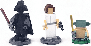 LEGO Brand Store Exclusive Build - Star Wars Darth Vader, Princess Leia, Yoda