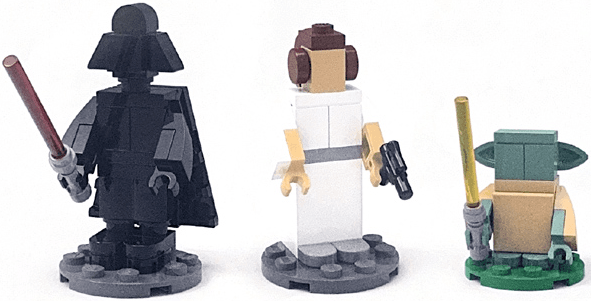LEGO LEGO Brand Store Exclusive Build - Star Wars Darth Vader, Princess Leia, Yoda (6525757-1) set, 2024