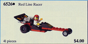 LEGO Red Line Racer (6526-1) set, 1989
