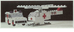 LEGO Ambulance and Helicopter (653-1) set
