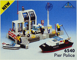 LEGO Pier Police (6540-1) set, 1991