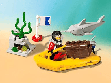 LEGO Sea Hunter (6555-1) set, 1997