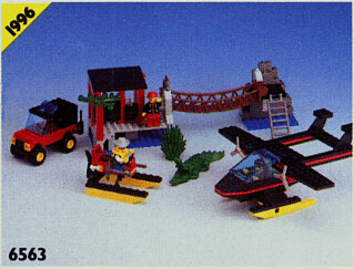 LEGO Gator Landing (6563-1) set, 1996