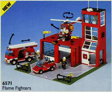 LEGO Flame Fighters (6571-1) set, 1994