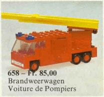 LEGO Fire Engine (658-1) set