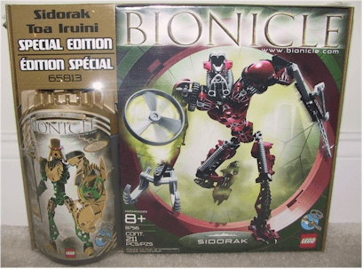 LEGO BIONICLE Bundle Pack, Special Edition (Copack of Sets 8756 and 8762) (65813-1) set, 2005