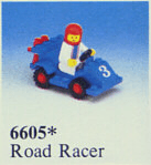 LEGO Road Racer (6605-1) set, 1984