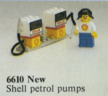 LEGO Gas Pumps (6610-1) set, 1981