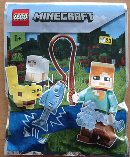 LEGO Alex with Ocelot and Sheep foil pack (662103-1) set