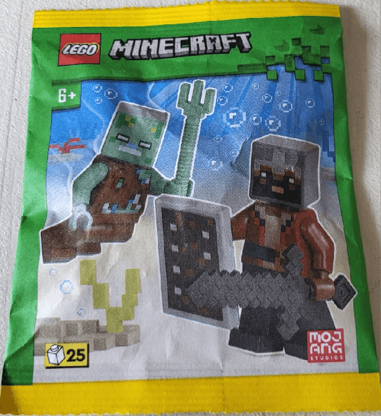 LEGO Drowned and Hero paper bag (662405-1) set, 2024