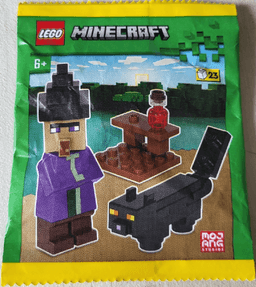 LEGO Witch with Black Cat and Potion paper bag (662408-1) set