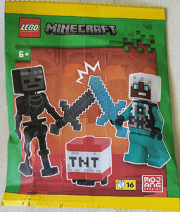 LEGO Wither Skeleton and Ender Explorer with TNT paper bag (662506-1) set