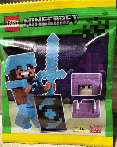 LEGO End Knight with Shulker paper bag (662512-1) set, 2025