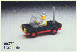 LEGO Convertible (6627-1) set, 1980