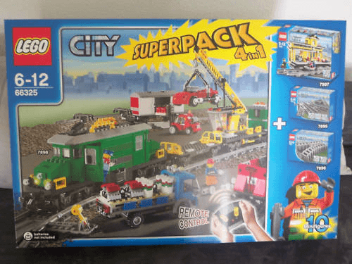 LEGO City Bundle Pack, Super Pack 4 in 1 (Sets 7895, 7896, 7898, and 7997) (66325-1) set, 2009